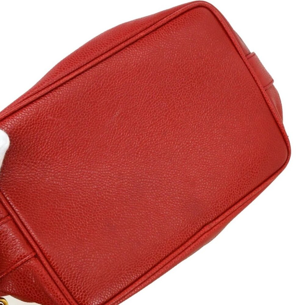 Chanel Red Calfskin Bucket Shoulder Bag XX92007 - Picture 6 of 11